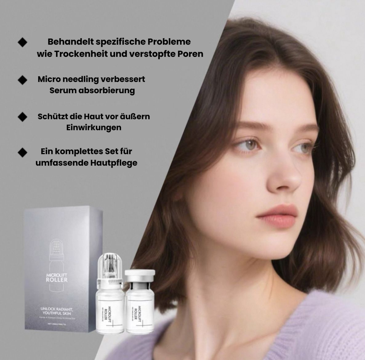 AURORA Micro Needling | Tiefenpflege Serum Set - Mein Shop